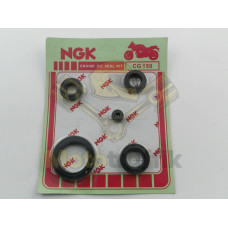 Сальники комплект, CG-125/150/200cc, з 5ти