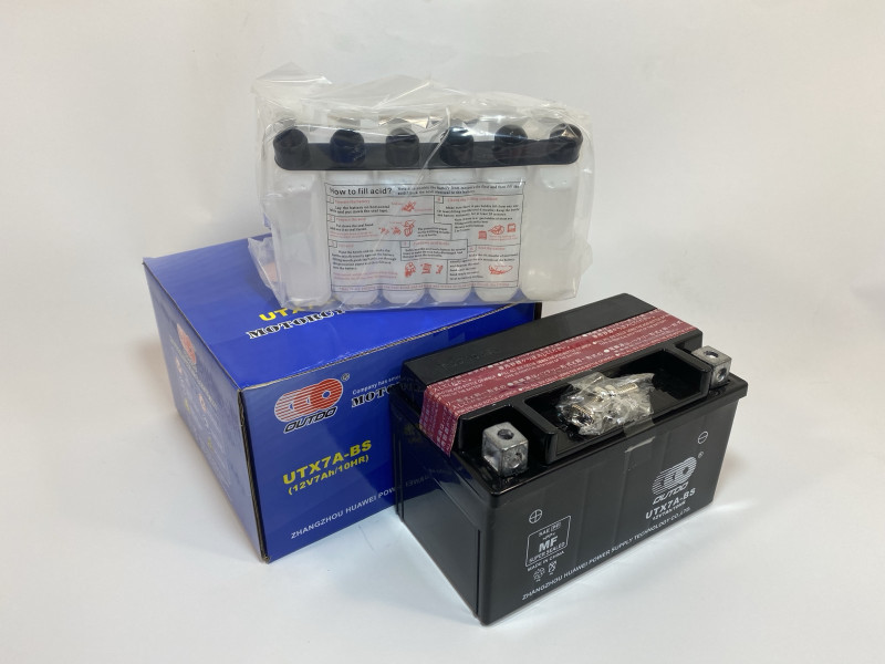 Акумулятор 12v 7Ah UTX7A-BS кислотний не обслуговується
